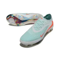 Chuteira Campo Nike Phantom GX 3 Elite FG Verde, Branco e... - imagem 4
