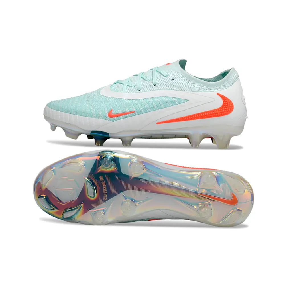 Chuteira Campo Nike Phantom GX 3 Elite FG Verde, Branco e...
