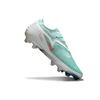 Chuteira Campo Nike Phantom GX 3 Elite FG Verde, Branco e... - imagem 6