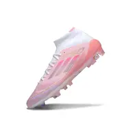 Chuteira Campo Adidas F50 Cano Médio FG Rosa - imagem 2