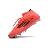 Chuteira Campo Adidas F50 Cano Médio FG Vermelha - imagem 6