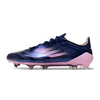 Chuteira Campo Adidas F50 FG Azul e Rosa - imagem 1