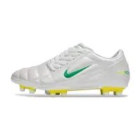 Chuteira Campo Nike Total 90 FG Branco, Amarelo e Verde - imagem 1