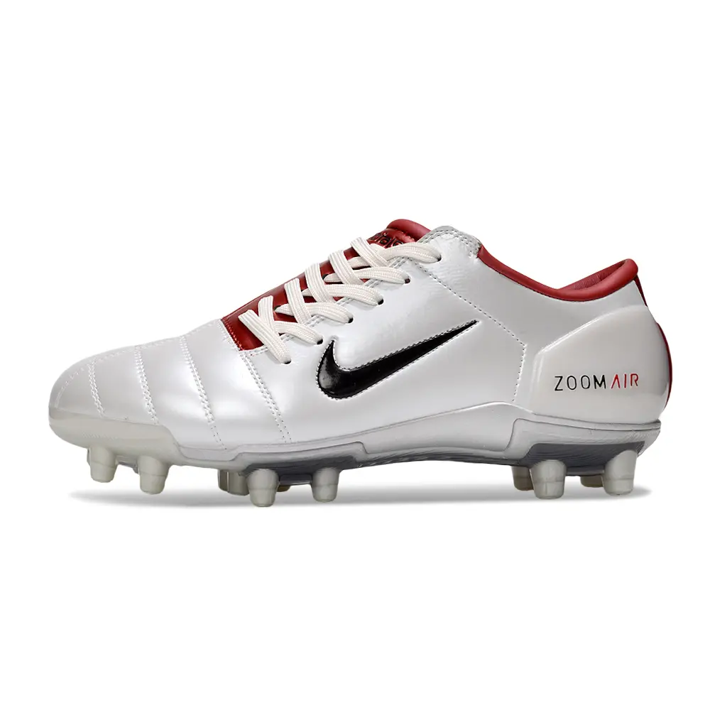 Chuteira Campo Nike Total 90 FG Cinza e Bordo
