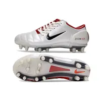 Chuteira Campo Nike Total 90 FG Cinza e Bordo - imagem 5