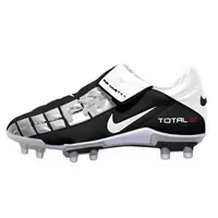 Chuteira Campo Nike Total 90 FG Preta e Prata - imagem 2