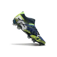 Chuteira Campo Puma Future 7 FG Azul e Verde - imagem 5