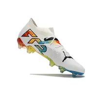 Chuteira Campo Puma Future 7 FG Branca e Colorida - imagem 5