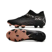 Chuteira Campo Puma Future 7 FG Preto e Bronze - imagem 4