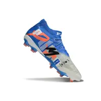 Chuteira Campo Puma Future 8 FG Cinza e Azul - imagem 3