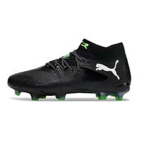 Chuteira Campo Puma Future 8 FG Preto e Verde - imagem 1