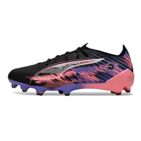 Chuteira Campo Puma Ultra 5 Ultimate FG Preto, Rosa e Roxo - imagem 1