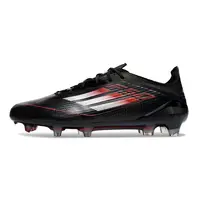 Chuteira Campo Adidas F50 FG Preta e Vermelha - imagem 1