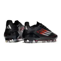 Chuteira Campo Adidas F50 FG Preta e Vermelha - imagem 3