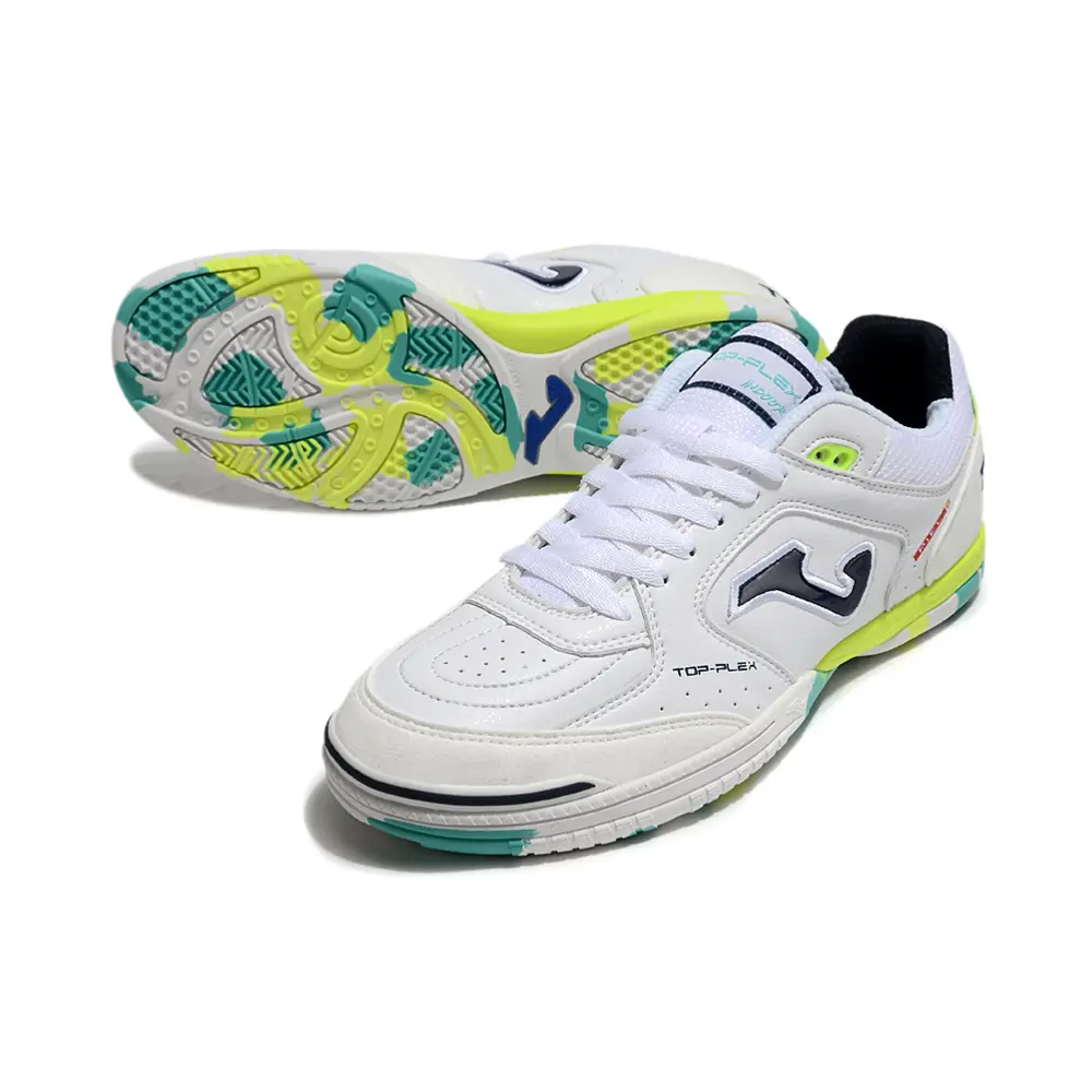 Chuteira Futsal Joma Top Flex Rebound IC Branca, Amarelo ...