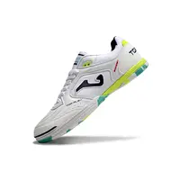 Chuteira Futsal Joma Top Flex Rebound IC Branca, Amarelo ... - imagem 3