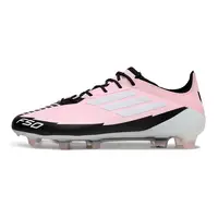 Chuteira Campo Adidas F50 FG Rosa e Branca - imagem 1