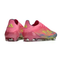 Chuteira Campo Adidas F50 FG Rosa, Verde e Azul - imagem 3