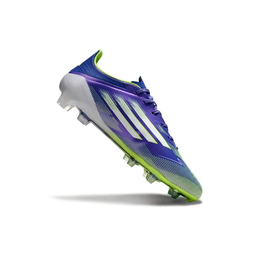 Chuteira Campo Adidas F50 FG Roxa e Verde