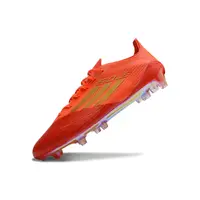 Chuteira Campo Adidas F50 FG Vermelha e Dourado - imagem 6