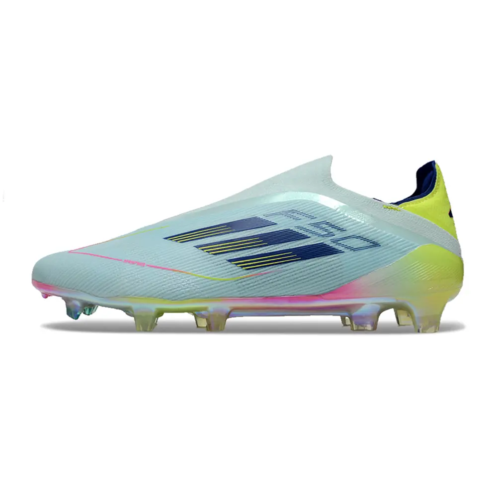 Chuteira Campo Adidas F50 LL FG Branca e Colorida