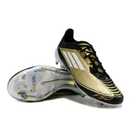 Chuteira Campo Adidas F50 Messi FG Preto e Dourado - imagem 4