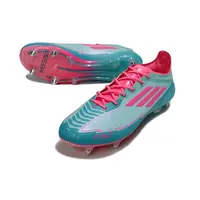 Chuteira Campo Adidas F50 Ponta de Aluminio Verde e Rosa - imagem 3