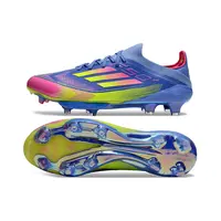 Chuteira Campo Adidas F50+ FG Azul e Rosa - imagem 6