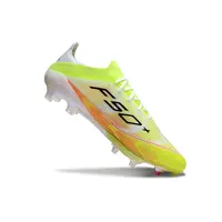 Chuteira Campo Adidas F50+ FG Branca e Verde - imagem 5