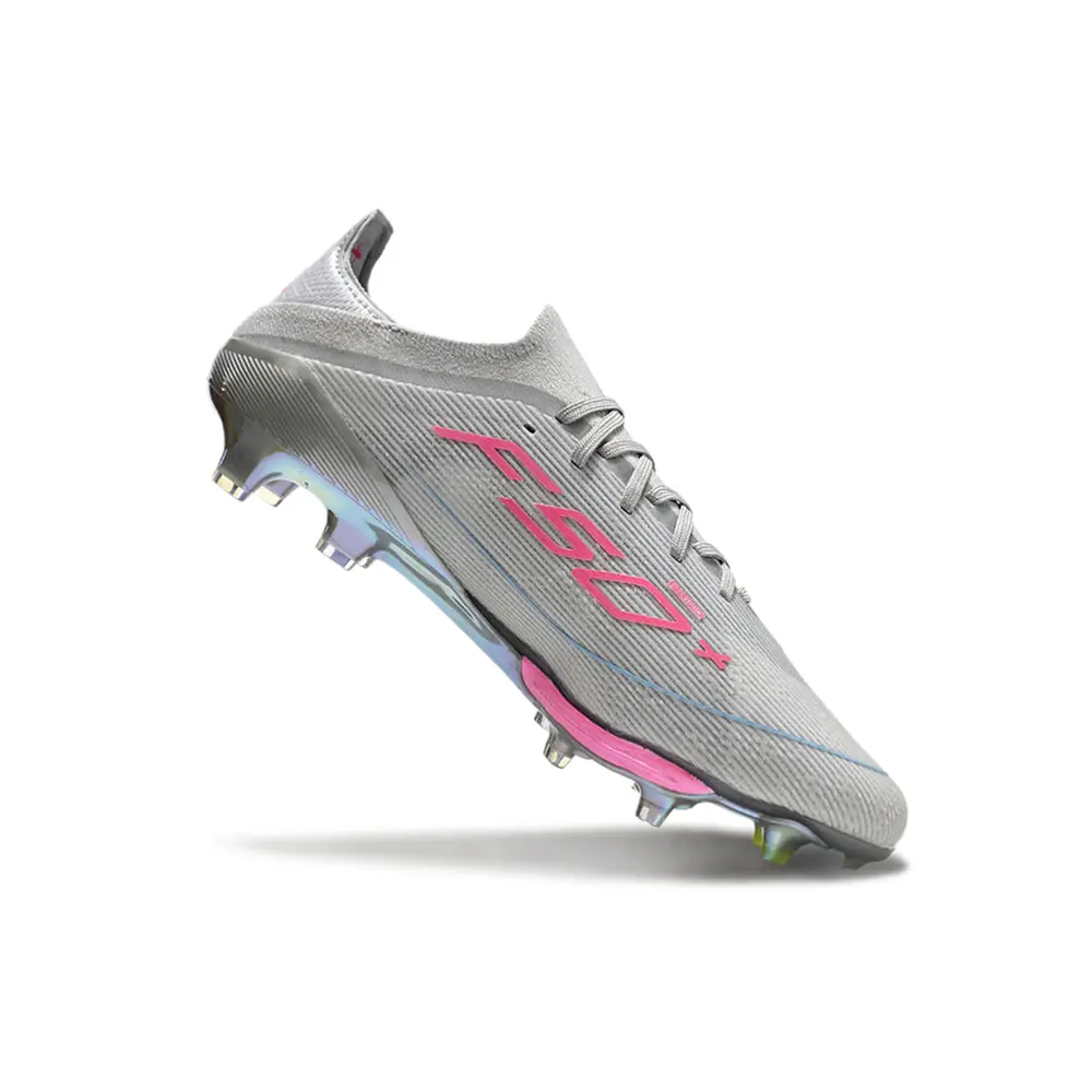 Chuteira Campo Adidas F50+ FG Cinza