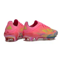 Chuteira Campo Adidas F50+ FG Rosa, Azul e Verde - imagem 2