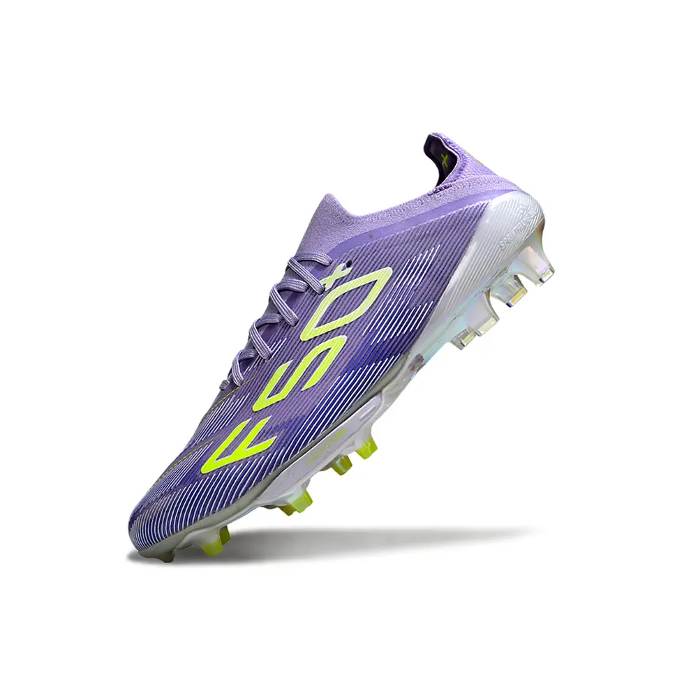 Chuteira Campo Adidas F50+ FG Roxo e Verde