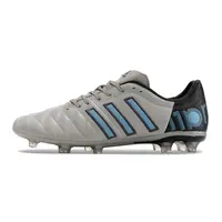 Chuteira Campo Adidas AdiPure 11 Pro FG Cinza, Preta e Azul - imagem 1