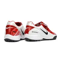 Chuteira Society Nike Total 90 TF Branco e Vermelho - imagem 3