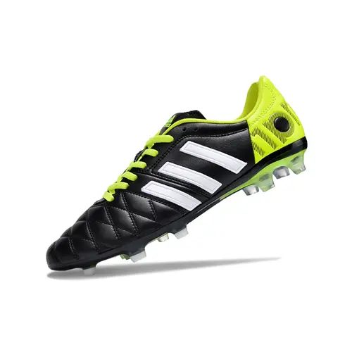 Chuteira Campo Adidas AdiPure 11 Pro FG Preta e Verde