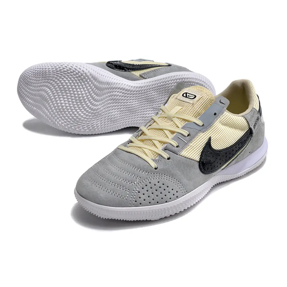 Chuteira Futsal Nike StreetGato IC Cinza e Preto