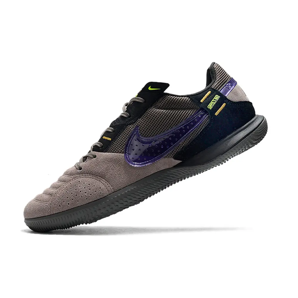 Chuteira Futsal Nike StreetGato IC Cinza e Roxo