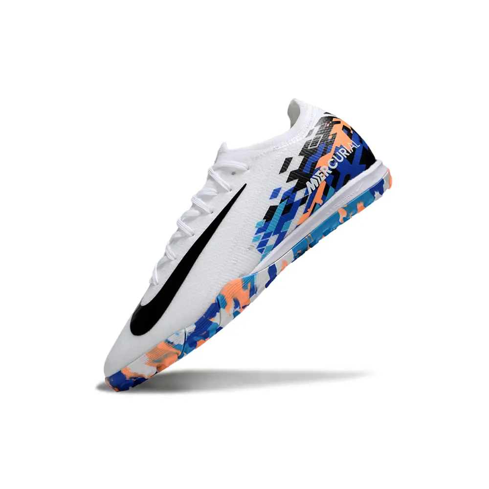 Chuteira Society Nike Air Zoom Mercurial Vapor 16 Elite TF Branco, Azul, 