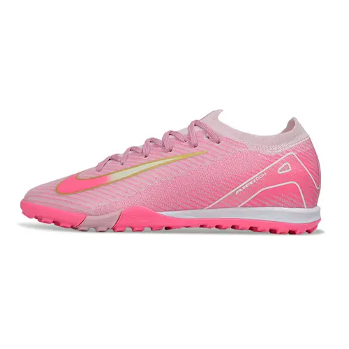 Chuteira Society Nike Air Zoom Mercurial Vapor 16 Elite TF Rosa