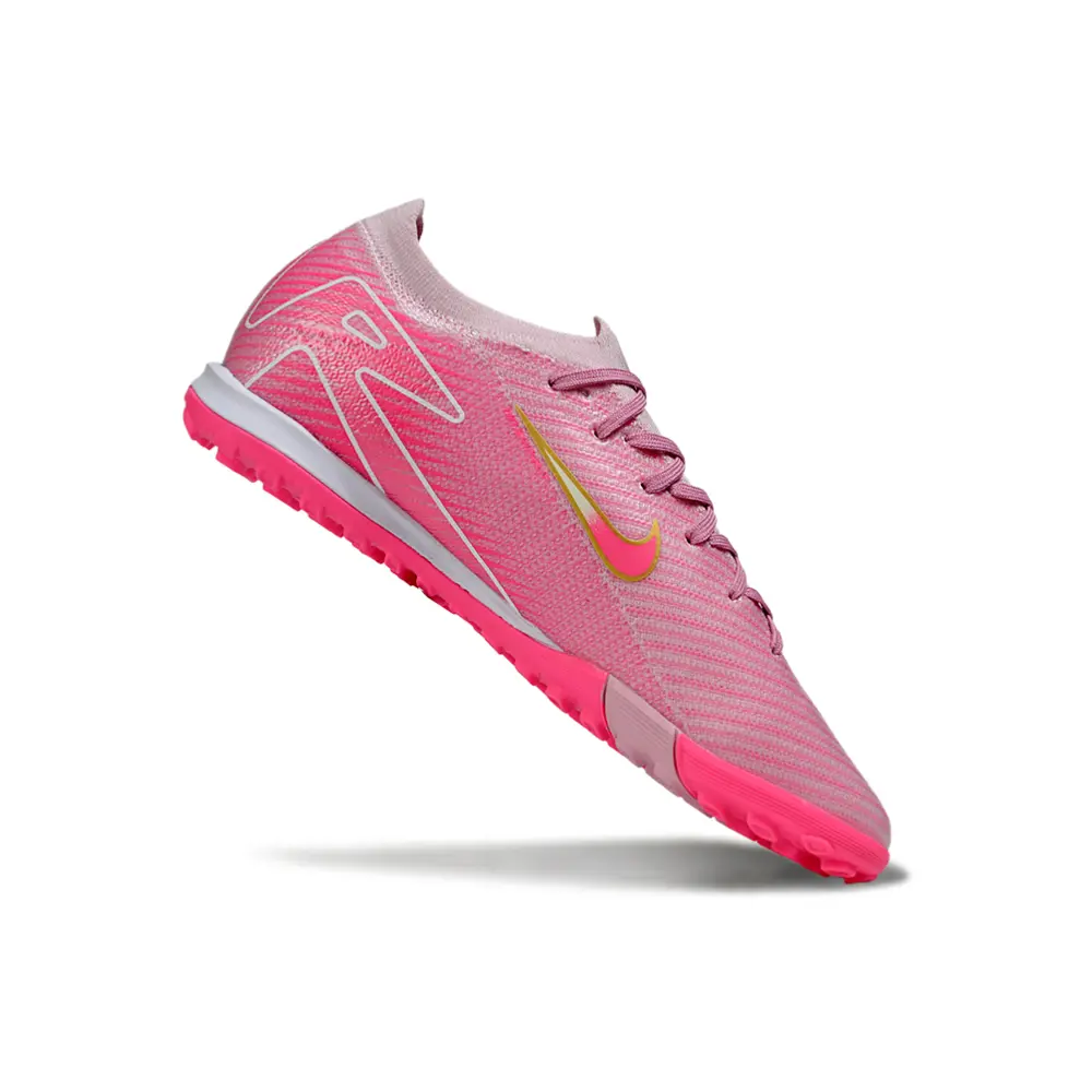 Chuteira Society Nike Air Zoom Mercurial Vapor 16 Elite TF Rosa