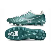 Chuteira Campo Mizuno Morelia Neo 4 Beta FG Verde e Branco - imagem 2