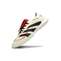 Chuteira Society Adidas Predator League Elite TF Branco r Vermelho - imagem 3
