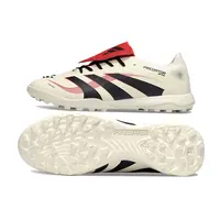 Chuteira Society Adidas Predator League Elite TF Branco r Vermelho - imagem 6