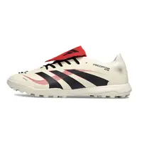 Chuteira Society Adidas Predator League Elite TF Branco r Vermelho - imagem 1