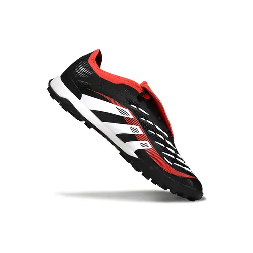 Chuteira Society Adidas Predator League Elite TF Preto e Vermelho