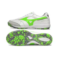 Chuteira Society Mizuno Morelia Neo 4 TF Branco e Verde - imagem 6
