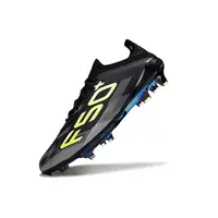 Chuteira Campo Adidas F50+ FG Preto e Verde - imagem 2