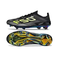 Chuteira Campo Adidas F50+ FG Preto e Verde - imagem 5
