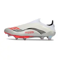 Chuteira Campo Adidas F50+ LL FG Branco, Cinza e Rosa - imagem 1