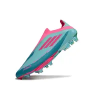 Chuteira Campo Adidas F50+ LL FG Azul e Rosa - imagem 4